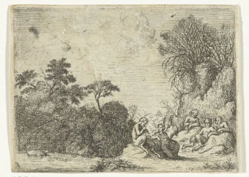 Flute-playing satyr