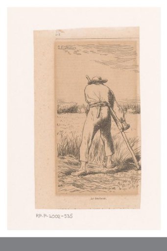 Man mowing