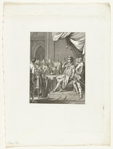 Alva demands the Tenth Penny, 1569