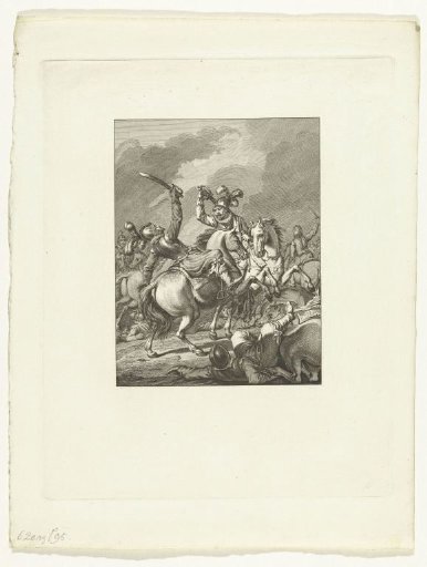 Battle between Romero and Hendrik van Nassau at Mons, 1572