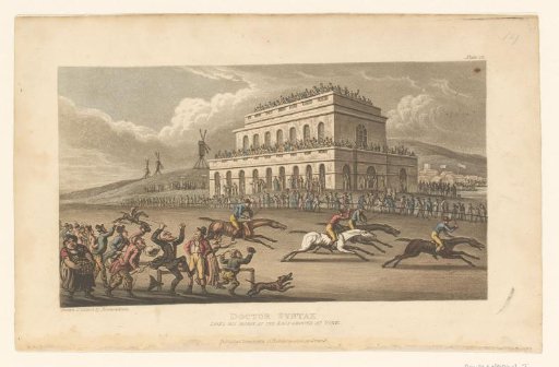 Doctor Syntax at a horse race in York