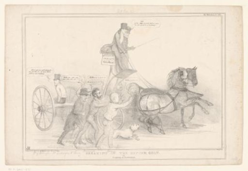 Satirical print on Sir Robert Peel