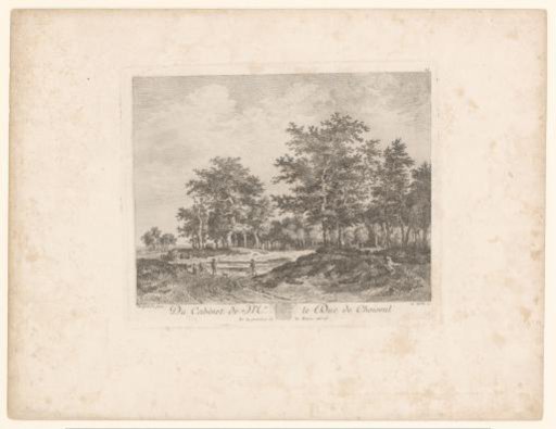 Landscape with Resting Figures by a Path Among Trees