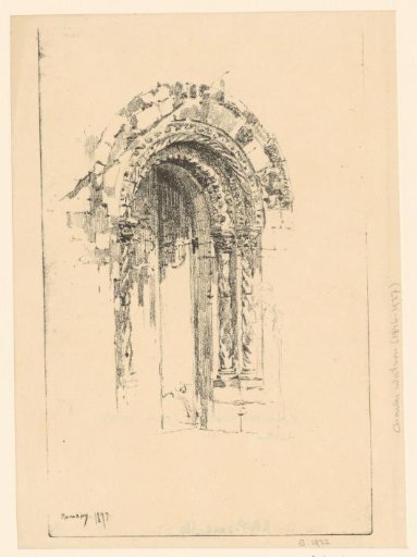Church portal of Romsey Abbey