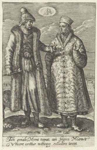 January: a couple from Moscow