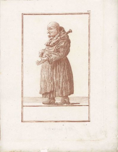 Monk with a recorder