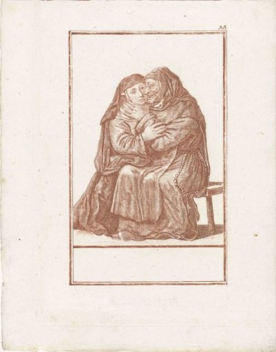 Courting nun and monk