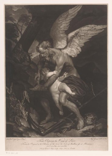 Father Time Snips the Wings of Cupid