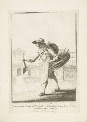 Seller of lamb feet