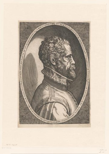 Portrait of Hubert Goltzius, 1574