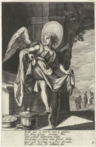 Angel with the Shroud of Christ