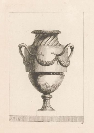 Vase with Garlands