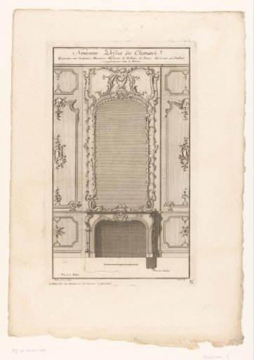 Chimneypiece with Rocailles