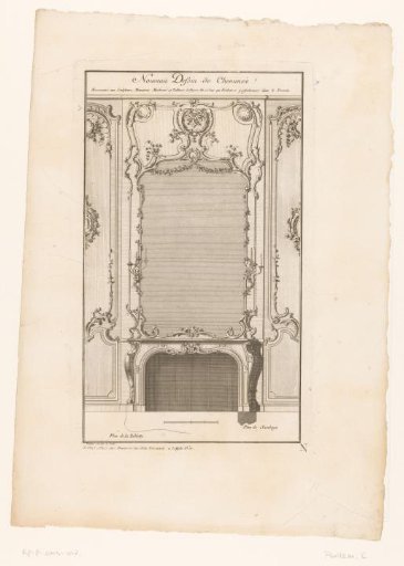 Chimneypiece with Rocailles