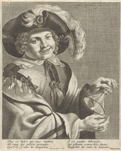 Boy with an Upside-Down Glass
