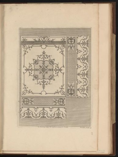 Design for panels of a bed