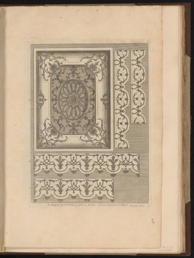 Design for panels of a bed