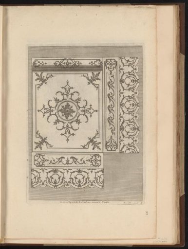 Design for panels of a bed