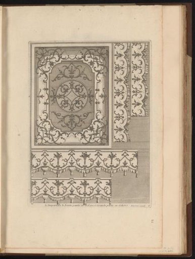 Design for panels of a bed