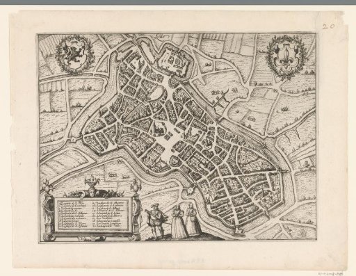 Map of Lille