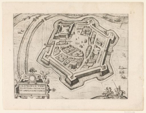 Plan of the Grevelingen