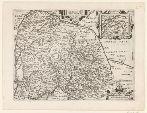 Map of Brabant