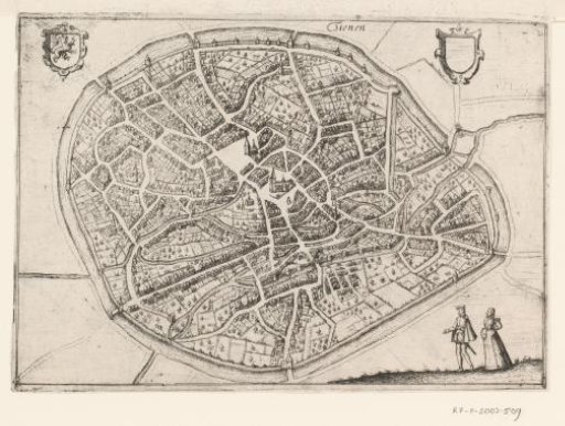 Plans of Bergen op Zoom and Tienen