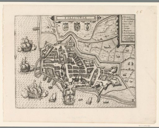 Plan of Vlissingen