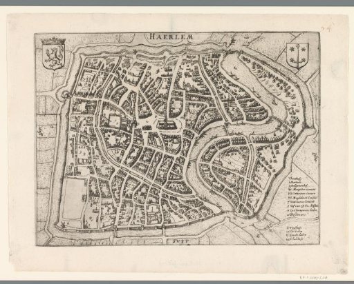 Plan of Haarlem
