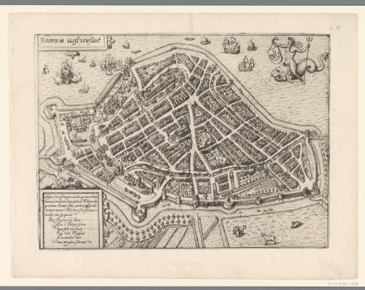 Plan of Hoorn