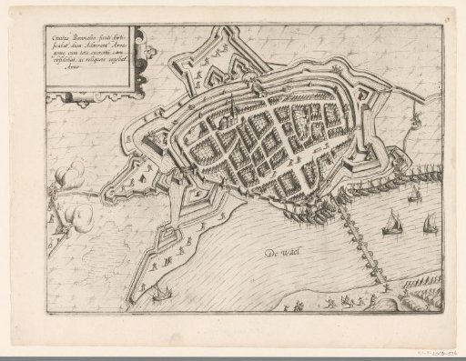 Plan of Zaltbommel