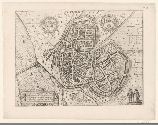 Map of Zutphen