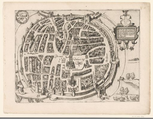 Map of Zwolle