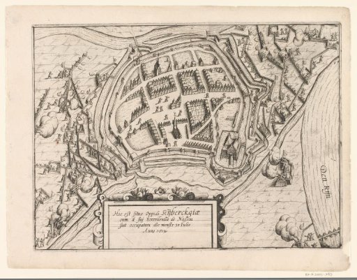 Siege and capture of Rheinberg by Maurice, 1601