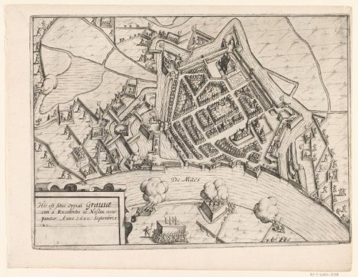 Siege of Grave by Maurice, 1602