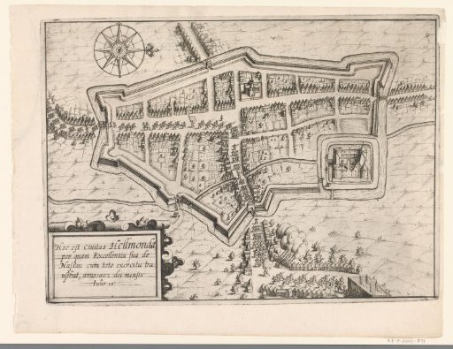 Army of Maurice marching through Helmond, 1602