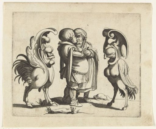 Grotesque: Lovers with Two Grotesques
