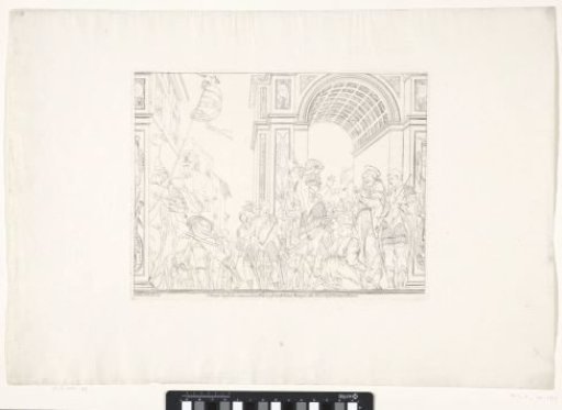 Saint James heals a blind man