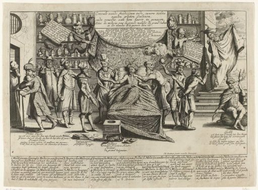 Allegory on the defeat of the Turks at the siege of Vienna in 1683