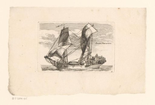 Sailing Boat with Headwind