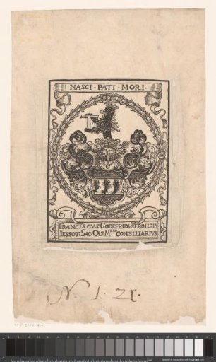 Coat of Arms of Franz Gottfried Troilo von Lessoth