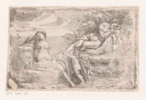 Mythological scene