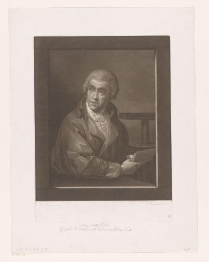 Portrait of Johann Martin Fischer