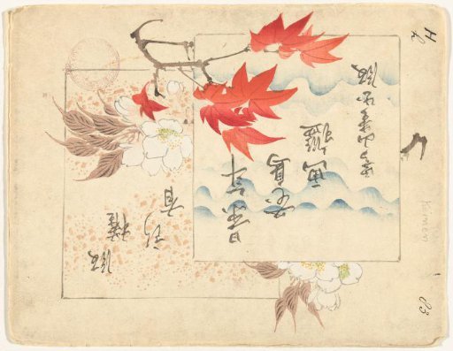Flower and bird sketches by Keinen