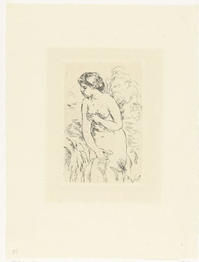Standing Naked Woman or Bather