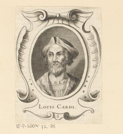 Portrait of Lodovico Cardi, also known as Cigoli