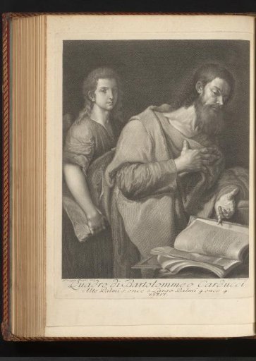 Saint Matthew with an Angel