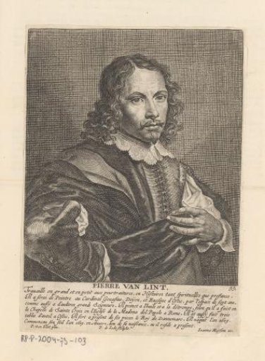 Portrait of Peter van Lint
