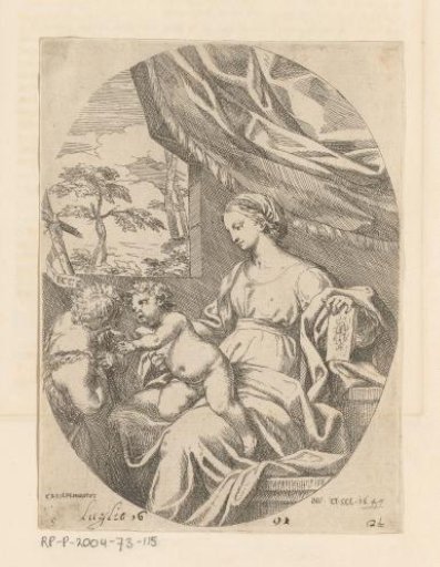 Mary with Child and John the Baptist