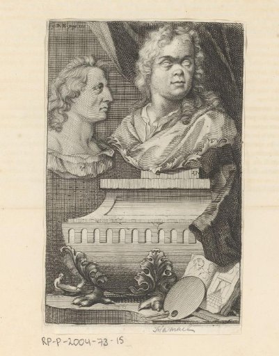 Portrait of Bertholet Flémalle and Gerard de Lairesse